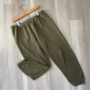 Jenni Kayne Sweatpants saturday jogger womens Green (xlarge) loungewear casual